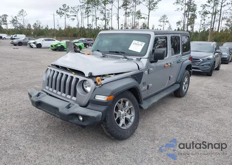 2020 Jeep Wrangler Unlimited Freedom 4X4 z USA, uszkodzony, nr VIN 1C4HJXDG8LW274631
